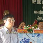 Các ứng cử viên HĐND huyện tổ bầu cử số 7 tiếp xúc cử tri xã Xuân Sơn, Minh Sơn và Nhân Sơn